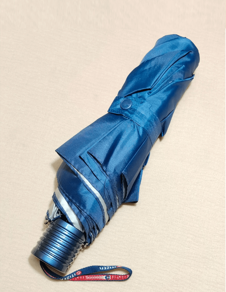 3 Fold Umbrella -1 Piece ( Dark Blue Plain)
