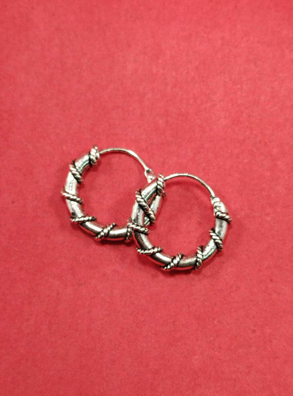 Earrings  E105 Silver 